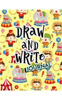 Draw And Write Journal: Primary Composition Notebook V16