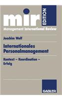 Internationales Personalmanagement: (German)