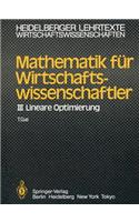 Mathematik Für Wirtschaftswissenschaftler