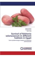 Survival of Ralstonia solanacearum in different habitats in Egypt