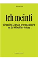 Ich meinti III