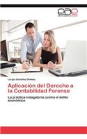 Aplicacion del Derecho a la Contabilidad Forense