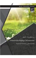 Ethisch-nachhaltige Investments