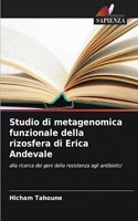 Studio di metagenomica funzionale della rizosfera di Erica Andevale