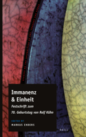 Immanenz & Einheit