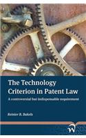 The Technology Criterion in Patent Law