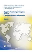 Forum mondial sur la transparence et l'échange de renseignements à des fins fiscales: Rapport d'examen par les pairs: Maroc 2015: Phase 1: cadre juridique et réglementaire