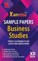 Xam idea Sample Papers Simplified Business Studies | Class 12 for 2024 CBSE Board Exam | Based on NCERT | Latest Sample Papers 2024 (New paper pattern based on CBSE Sample Paper released on 8th September)