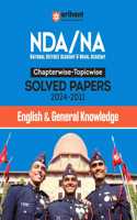 NDA Chapterwise Topicwise Solved Papers English + General Knowledge (EditionI)