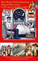 Wise Words, World Adventures Bilingual Wisdom Stories for Boys Ages 8-10 (English & Spanish)