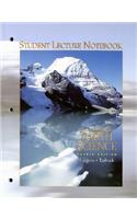 Foundations of Earth Science Student Lecture Notebook