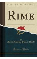 Rime (Classic Reprint)