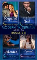 Modern Romance April 2016 Books 5-8