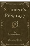 Student's Pen, 1937, Vol. 17 (Classic Reprint)