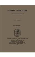 Persian Literature - A Biobibliographical Survey