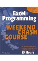 Excel Programming Weekend Crash Course