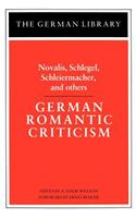 German Romantic Criticism
