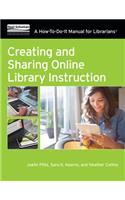 Creating and Sharing Online Library Instruction