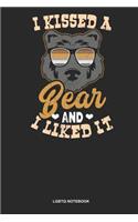 LGBTQ Notebook: Blank Log Book For Father Of Kids And A Husband: Gay Daddy Journal I Kissed A Bear Gift
