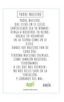 Oración del Padre Nuestro Cuaderno De Notas