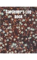 Gardener's Log Book