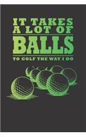 Notebook for Golfer Golf Golfing Journal Diary