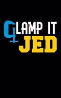 Clamp it Jed: Blank Lined Journal