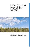 One of Us a Novel in Verse