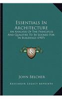 Essentials in Architecture