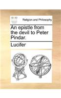 An Epistle from the Devil to Peter Pindar.: (English)