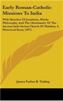 Early Roman-Catholic Missions To India