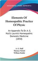 Elements Of Homeopathic Practice Of Physic