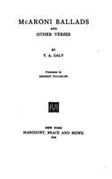 McAroni Ballads, and Other Verses