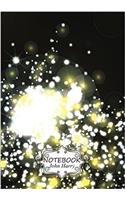 Gold Star Wallpaper Pocket Notebook