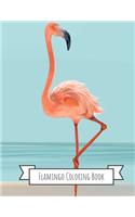 Flamingo Coloring Book: Gifts for Kids 4-8, Girls or Adult Relaxation - Stress Relief Flamingo lover Birthday Coloring Book Made in USA