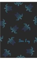 Dive Log: 6 x 9" - Space for 100 Dives - Dive Log Book - best gifts for diver - diver gifts -Diving gift idea