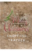 Merry Christmas Shopping Tracker
