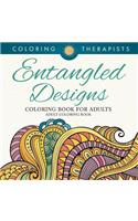 Entangled Designs Coloring Book For Adults - Adult Coloring Book