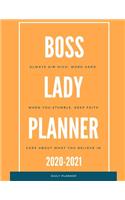 2020 2021 15 Months Boss Lady Daily Planner