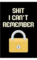Shit I Can't Remember
