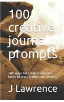 100 creative journal prompts
