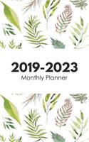 2019-2023 Monthly Planner: Five Year Planner Monthly Schedule Organizer 60 Months Calendar Agenda To Do List 5x8 Inch Notebook (Volume 25)