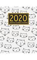 2020 Weekly & Monthly Planner