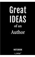 Notebook for Authors / Author