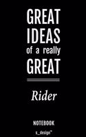 Notebook for Riders / Rider