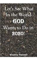 Let's See What In the World God Wants to Do in 2020!