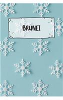 Brunei: Liniertes Reisetagebuch Notizbuch oder Reise Notizheft liniert - Reisen Journal für Männer und Frauen mit Linien
