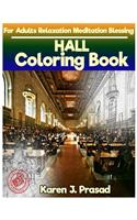 HALL Coloring book for Adults Relaxation Meditation Blessing