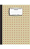 Quad Rule 5x5 Graph Paper Notebook. 7.44" x 9.69". 120 Pages: Symmetrical Ornament Pattern Cover. Square Grid Paper, Graph Ruled Notebook. Math and Science Notebook for teens and adults. 5x5 grid per inch. Larg