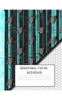 Hexagonal paper notebook